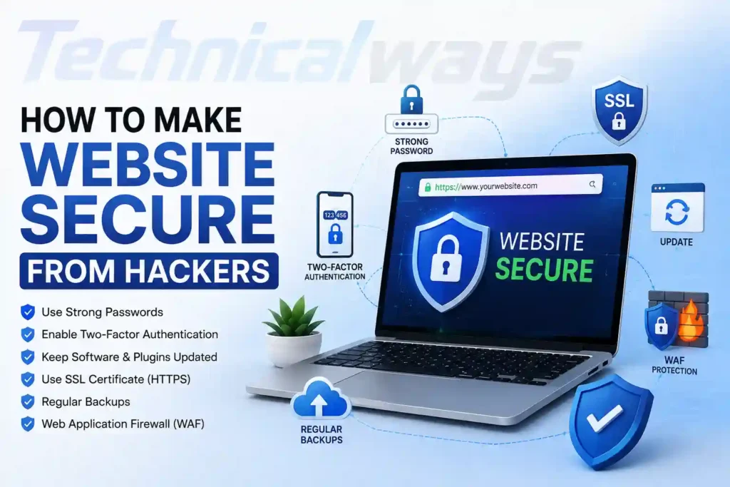 How To Make Website Secure From Hackers